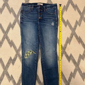 Madewell 10" Skinny High-rise jeans 29